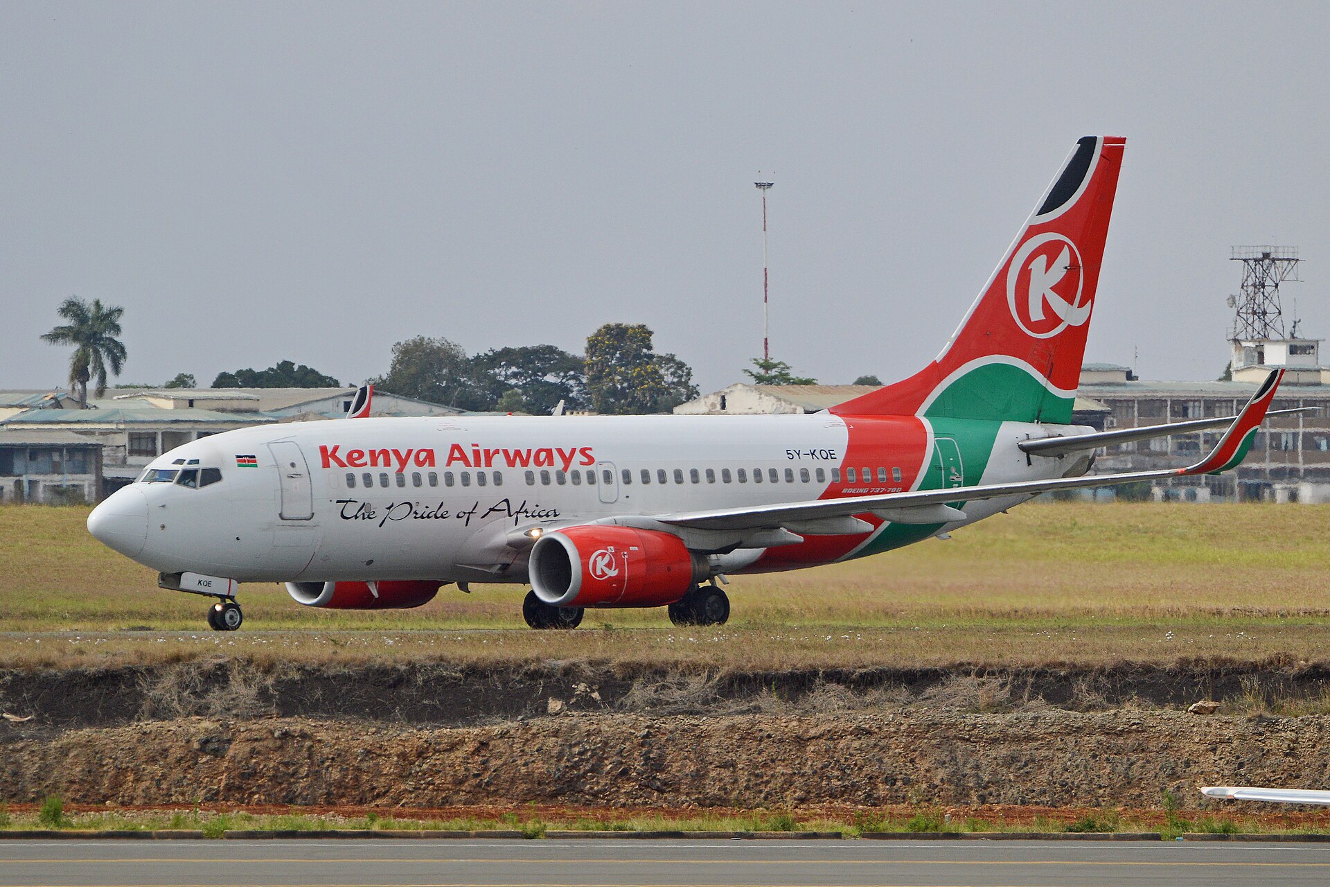 Kenya Airways Boeing 737