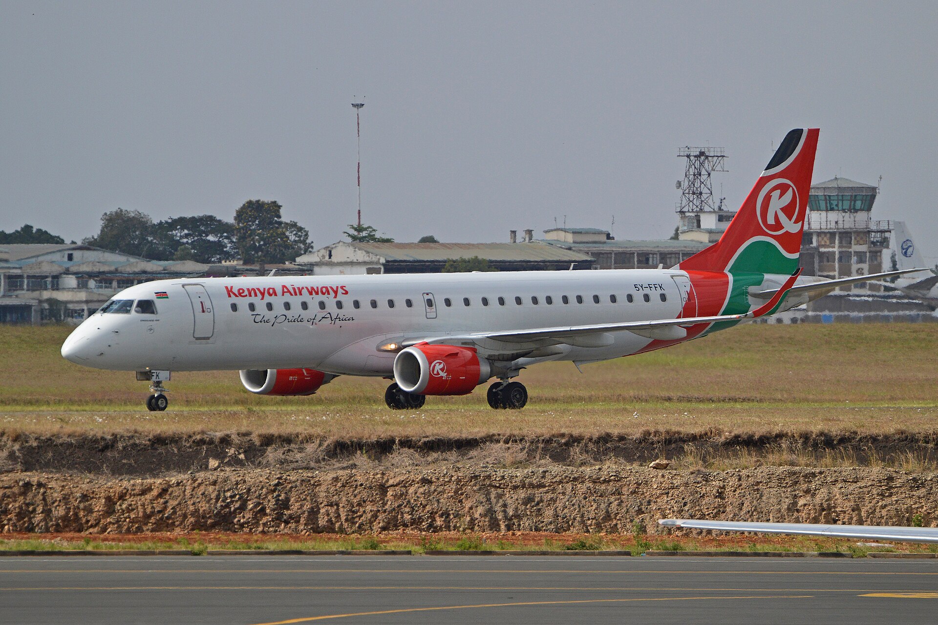 Kenya Airways Embraer 190