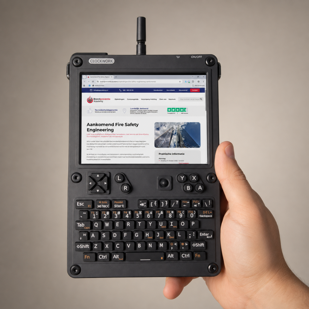 Photo of ClockworkPi uConsole CM4